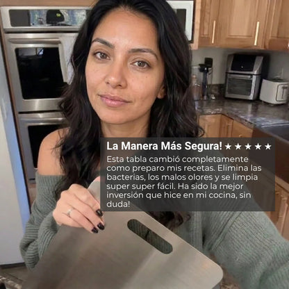 TitanCut© Tabla de Acero Inoxidable